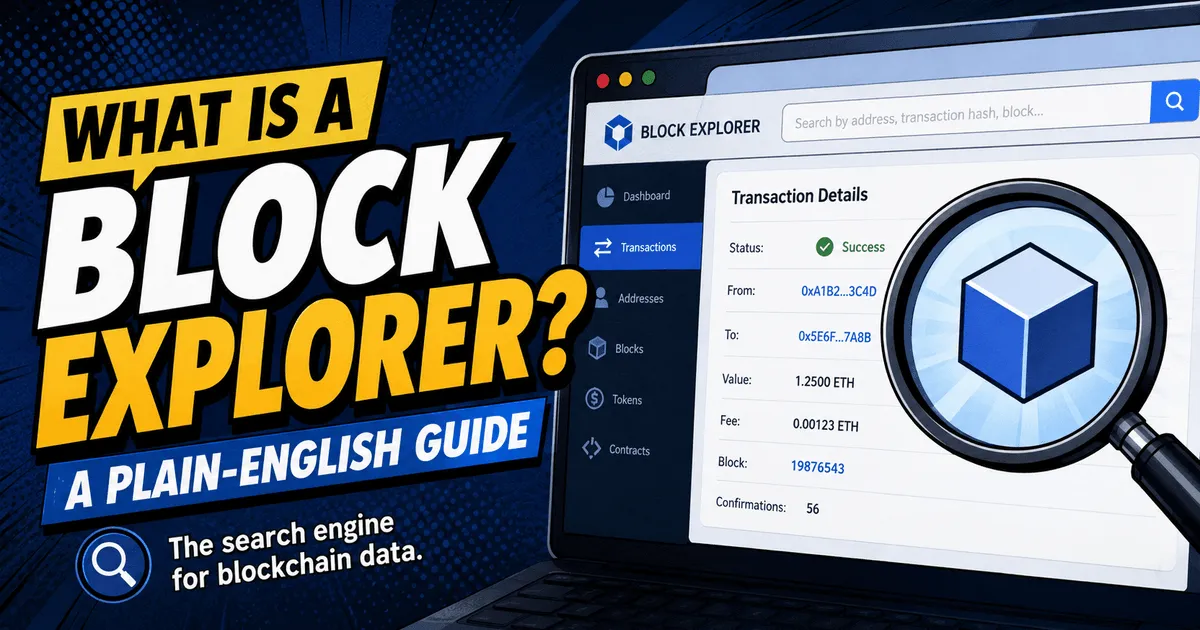 What is a block explorer? A plain-English guide